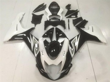 Nero Bianco Carene Moto & Plastica Suzuki GSXR 600 / 750 K11 2011-2024