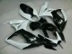 Nero Bianco Carene Moto Suzuki GSXR 600 / 750 K6 2006-2007 Nero Bianco Carene Moto Suzuki GSXR 600 / 750 K6 2006-2007