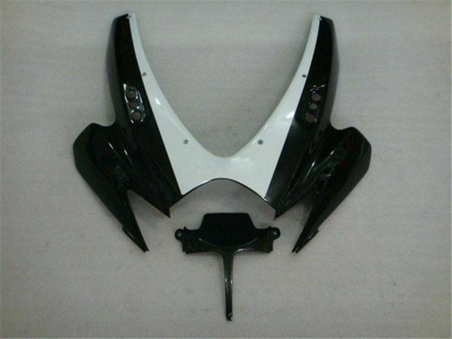 Nero Bianco Carene Moto Suzuki GSXR 600 / 750 K6 2006-2007 Nero Bianco Carene Moto Suzuki GSXR 600 / 750 K6 2006-2007