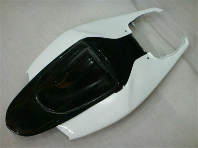 Nero Bianco Carene Moto Suzuki GSXR 600 / 750 K6 2006-2007 Nero Bianco Carene Moto Suzuki GSXR 600 / 750 K6 2006-2007