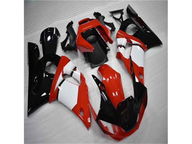 Nero Bianco Carene Moto Yamaha R6 1998-2002 Nero Bianco Carene Moto Yamaha R6 1998-2002