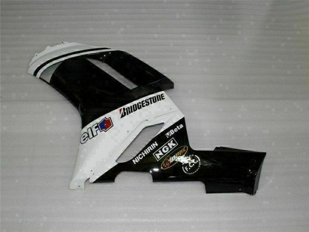Nero Bianco Carrozzeria Moto & Carena Moto Kawasaki ZX6R 2007-2008 Nero Bianco Carrozzeria Moto & Carena Moto Kawasaki ZX6R 2007-2008