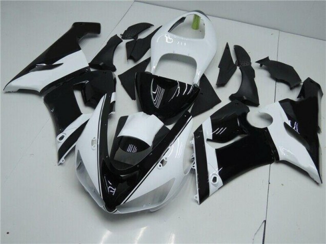 Nero Bianco Carrozzeria & Plastica Moto Kawasaki ZX6R 2005-2006