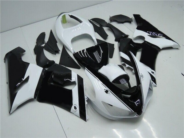 Nero Bianco Carrozzeria & Plastica Moto Kawasaki ZX6R 2005-2006