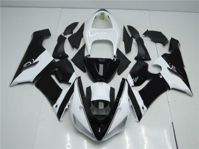 Nero Bianco Carrozzeria & Plastica Moto Kawasaki ZX6R 2005-2006