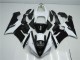 Nero Bianco Carrozzeria & Plastica Moto Kawasaki ZX6R 2005-2006