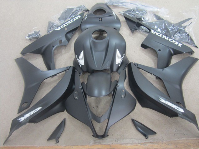Nero Bianco Decal Carene Moto Honda CBR 600 RR 2007-2008 Nero Bianco Decal Carene Moto Honda CBR 600 RR 2007-2008