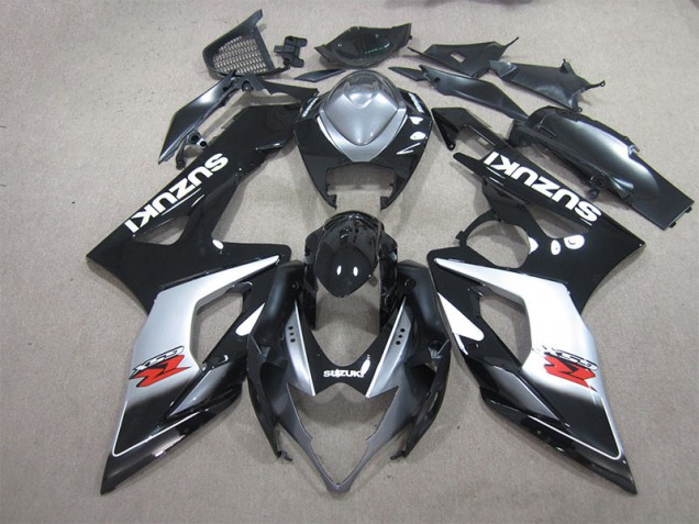 Nero Bianco Decal Carene Moto Suzuki GSXR 1000 K5 2005-2006 Nero Bianco Decal Carene Moto Suzuki GSXR 1000 K5 2005-2006