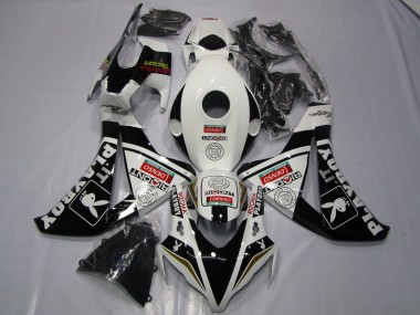 Nero Bianco Denso Playboy Carene Moto Honda CBR 1000 RR 2008-2011