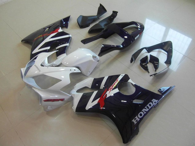 Nero Bianco F Sport Carene Moto Honda CBR 600 F4i 2001-2003 Nero Bianco F Sport Carene Moto Honda CBR 600 F4i 2001-2003