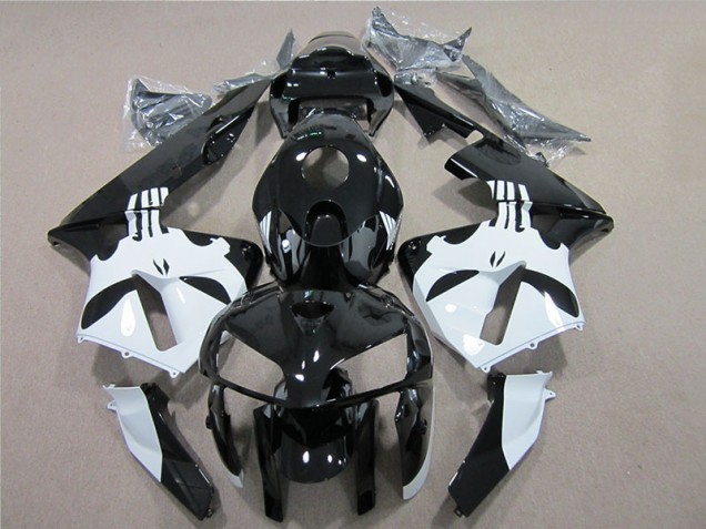 Nero Bianco Kit Carene Moto Honda CBR 600 RR 2005-2006