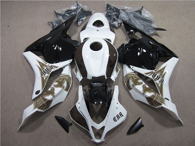 Nero Bianco Kits Carenatura Moto Completa Honda CBR 600 RR 2009-2012 Nero Bianco Kits Carenatura Moto Completa Honda CBR 600 RR 2009-2012