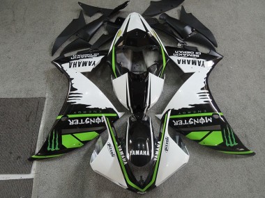 Nero Bianco Monster Pizzoli Carene Moto Honda CBR 600 RR 2007-2008