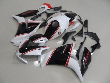 Nero & Bianco & Rosso Banda Carene Moto Honda CBR 1000 RR 2012-2016