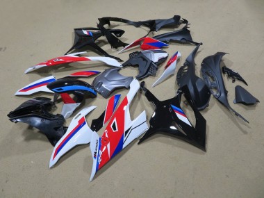 Nero Bianco Rosso Blu Kits Carenatura Motocicletta Completo ABS BMW S1000RR 2019-2021