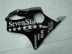 Nero Bianco SevenStarss Carene Moto Honda CBR 600 F4i 2001-2003 Nero Bianco SevenStarss Carene Moto Honda CBR 600 F4i 2001-2003
