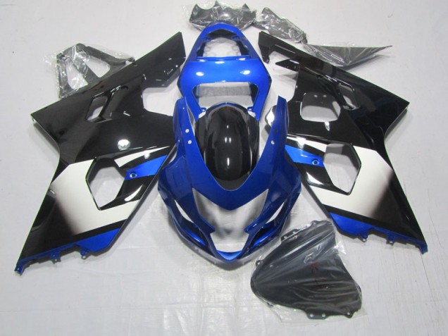Nero Blu Carene Moto Suzuki GSXR 600 K4 2004-2005 Nero Blu Carene Moto Suzuki GSXR 600 K4 2004-2005