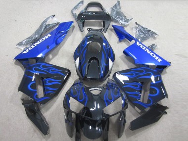 Nero Blu Fiamma Carene Moto Honda CBR 600 RR 2005-2006