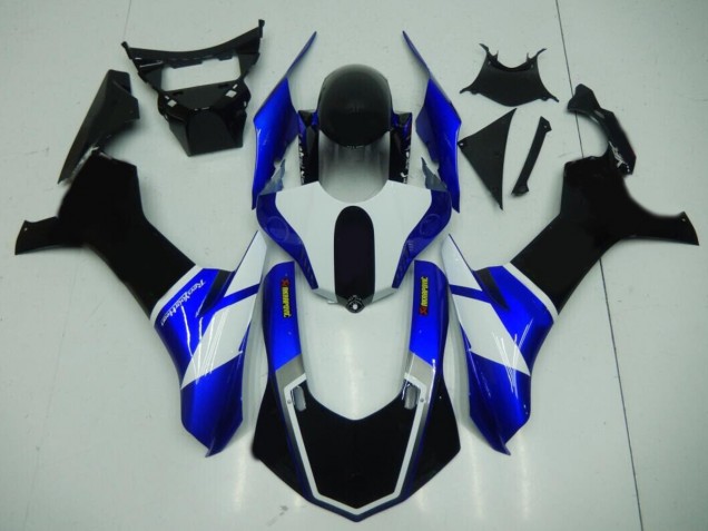 Nero Blu Kit Carenatura Moto Iniezione Yamaha R1 2015-2019