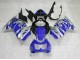 Nero Blu Kit Carene Moto Kawasaki EX250 2008-2012 Nero Blu Kit Carene Moto Kawasaki EX250 2008-2012