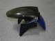 Nero Blu Kits Carenatura Motocicletta Completo ABS Kawasaki EX250 2008-2012