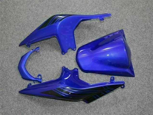 Nero Blu Kits Carenatura Motocicletta Completo ABS Kawasaki EX250 2008-2012