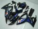 Nero Blu Kits Carenatura Motocicletta Completo ABS Suzuki GSXR 600 / 750 K6 2006-2007 Nero Blu Kits Carenatura Motocicletta Completo ABS Suzuki GSXR 600 / 750 K6 2006-2007