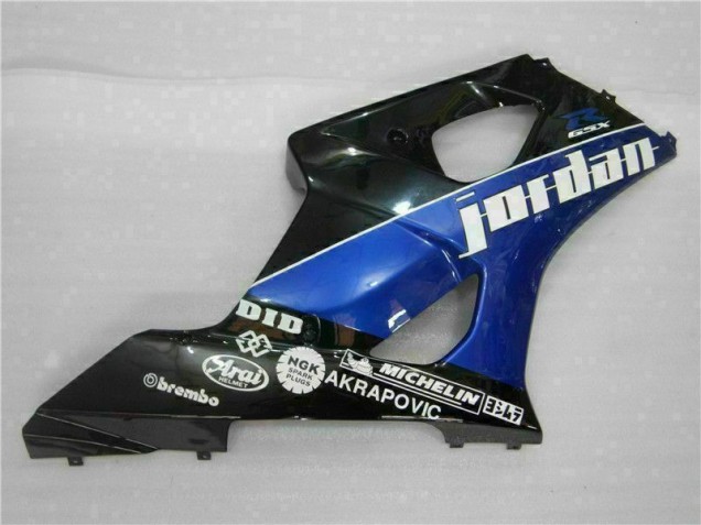 Nero Blu Kits Carene Moto & Plastica Moto Suzuki GSXR 1000 K3 2003-2004 Nero Blu Kits Carene Moto & Plastica Moto Suzuki GSXR 1000 K3 2003-2004