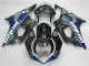 Nero Blu Kits Carene Moto & Plastica Moto Suzuki GSXR 1000 K3 2003-2004 Nero Blu Kits Carene Moto & Plastica Moto Suzuki GSXR 1000 K3 2003-2004