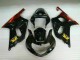 Nero Carena Moto Suzuki GSXR 600 / 750 K1 K2 K3 2001-2003 Nero Carena Moto Suzuki GSXR 600 / 750 K1 K2 K3 2001-2003