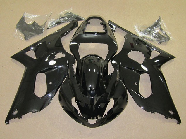 Nero Carene Moto Suzuki GSXR 600 K1 K2 K3 2001-2003 Nero Carene Moto Suzuki GSXR 600 K1 K2 K3 2001-2003