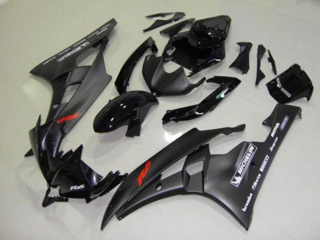 Nero Carrozzeria Moto & Carena Moto Yamaha R6 2006-2007 Nero Carrozzeria Moto & Carena Moto Yamaha R6 2006-2007