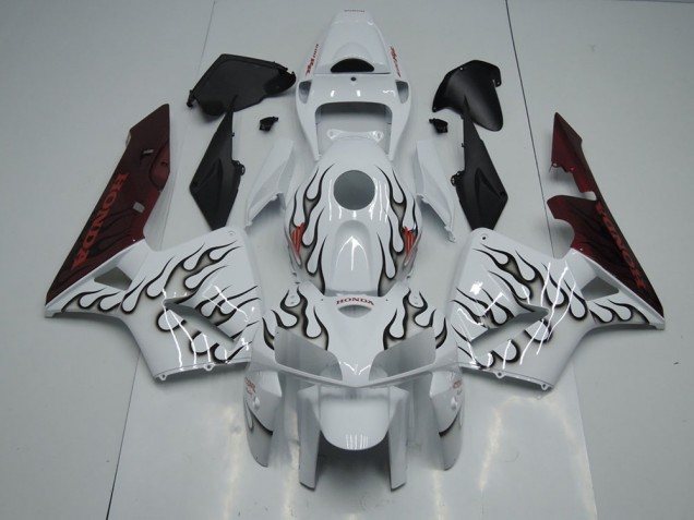 Nero Fiamma Carene Moto Honda CBR 600 RR 2005-2006 Nero Fiamma Carene Moto Honda CBR 600 RR 2005-2006