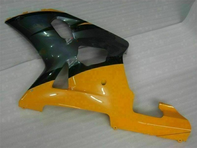 Nero Giallo Carene Moto Suzuki GSXR 600 / 750 K1 K2 K3 2001-2003 Nero Giallo Carene Moto Suzuki GSXR 600 / 750 K1 K2 K3 2001-2003