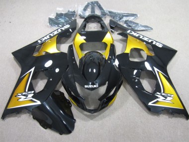 Nero Giallo Carene Moto Suzuki GSXR 600 K4 2004-2005
