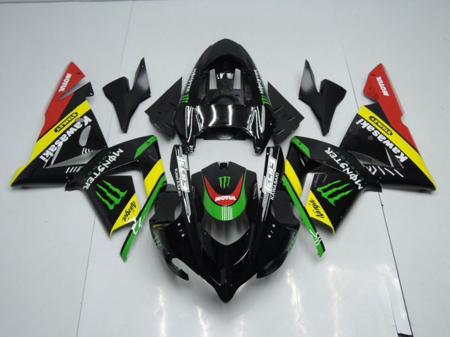 Nero Giallo Monster Carene Moto Kawasaki ZX10R 2003-2005