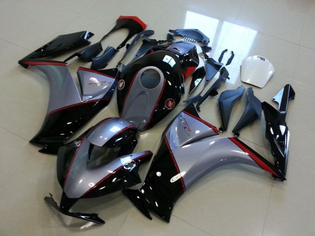 Nero Grigio Carene Moto Honda CBR 1000 RR 2012-2016 Nero Grigio Carene Moto Honda CBR 1000 RR 2012-2016