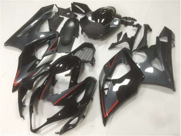 Nero Grigio Carene Moto Suzuki GSXR 1000 K5 2005-2006 Nero Grigio Carene Moto Suzuki GSXR 1000 K5 2005-2006