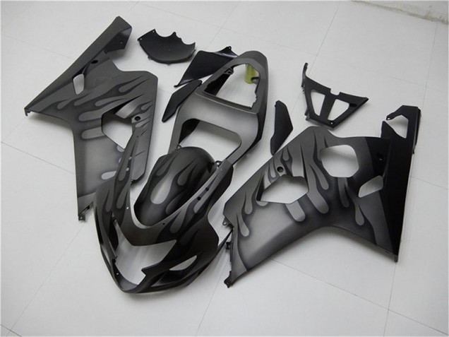 Nero Grigio Carene Moto Suzuki GSXR 600 / 750 K4 2004-2005 Nero Grigio Carene Moto Suzuki GSXR 600 / 750 K4 2004-2005