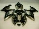 Nero Grigio Kit Carene Moto Suzuki GSXR 600 / 750 K6 2006-2007 Nero Grigio Kit Carene Moto Suzuki GSXR 600 / 750 K6 2006-2007