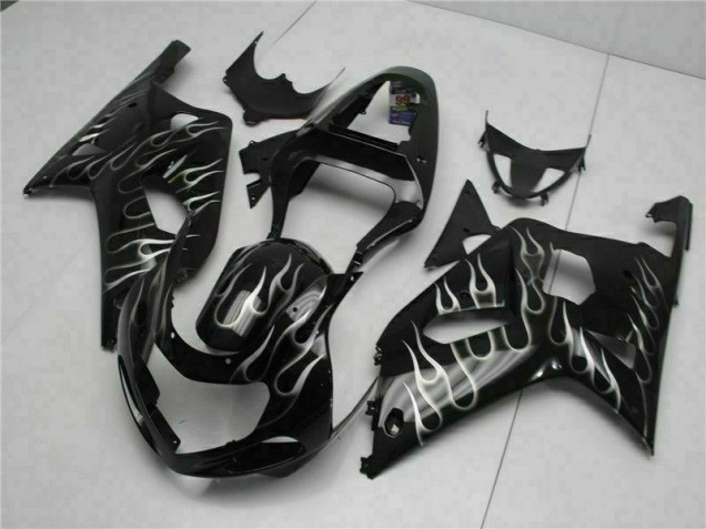 Nero Kit Carenatura Moto Completa Suzuki GSXR 600 / 750 K1 K2 K3 2001-2003 Nero Kit Carenatura Moto Completa Suzuki GSXR 600 / 750 K1 K2 K3 2001-2003