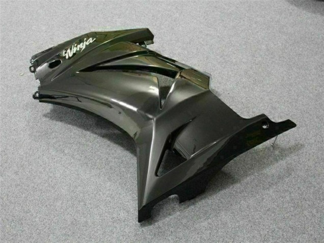 Nero Kit Carenatura Motocicletta Completo ABS Kawasaki EX250 2008-2012
