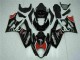 Nero Kit Carenatura Motocicletta Completo ABS Suzuki GSXR 1000 K7 2007-2008 Nero Kit Carenatura Motocicletta Completo ABS Suzuki GSXR 1000 K7 2007-2008