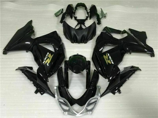 Nero Kit Carenatura Motocicletta Completo ABS Suzuki GSXR 1000 K9 2009-2016 Nero Kit Carenatura Motocicletta Completo ABS Suzuki GSXR 1000 K9 2009-2016