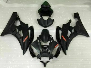 Nero Kit Carene Moto Completa Yamaha R6 2006-2007