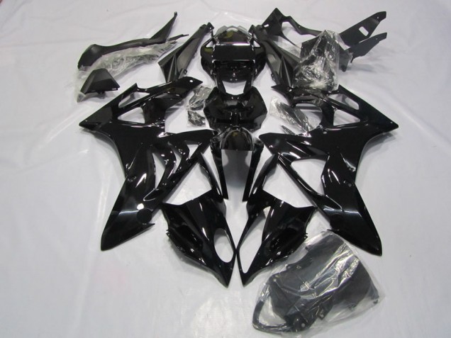 Nero Kit Completo Carenatura Moto ABS BMW S1000RR 2009-2014 Nero Kit Completo Carenatura Moto ABS BMW S1000RR 2009-2014