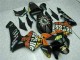 Nero Kit Completo Carenatura Moto ABS Honda CBR 600 RR 2005-2006