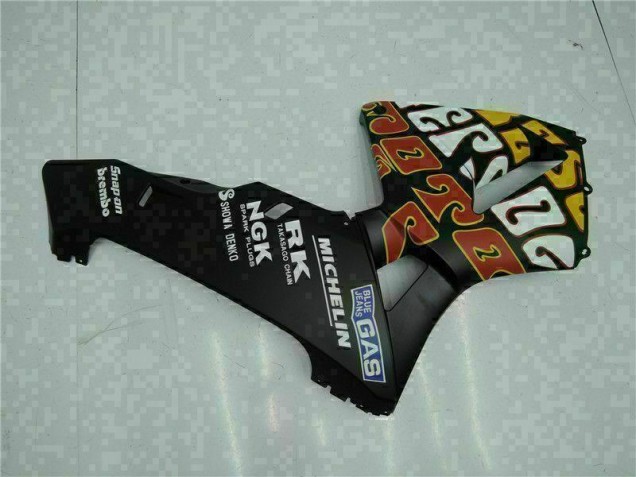 Nero Kit Completo Carenatura Moto ABS Honda CBR 600 RR 2005-2006