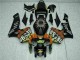 Nero Kit Completo Carenatura Moto ABS Honda CBR 600 RR 2005-2006