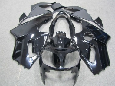 Nero Kit Completo Carenatura Moto ABS Kawasaki ZX12R 2002-2006